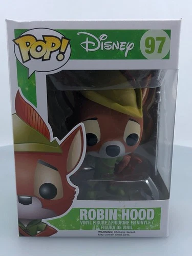 Funko POP! Disney Robin Hood #97 Vinyl Figure DAMAGED BOX SEE PICS