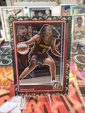 2025 Donruss Kelsey Mitche Green Dragon  Case hit! Ultra Rare SSP Fever WNBA