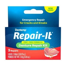 Repair-It Denture Repair Kit 3 Count  by Dentemp