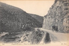 CPA 42 GORGES DE LA LOIRE / ROUTE EN CORNICHE DU PUY A LA VOUTE