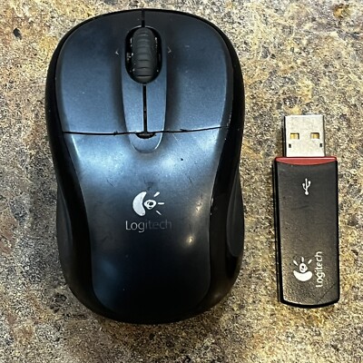 Logitech Optical Cordless Wheel Mouse with Receiver Dongle Canada310 C-UAY59