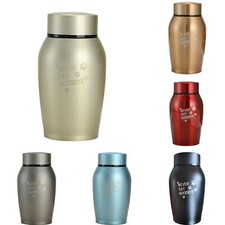 Cremation Urn Jar Holder Keepsake for Dog Cat Pet Ashes Memorial Funeral Box