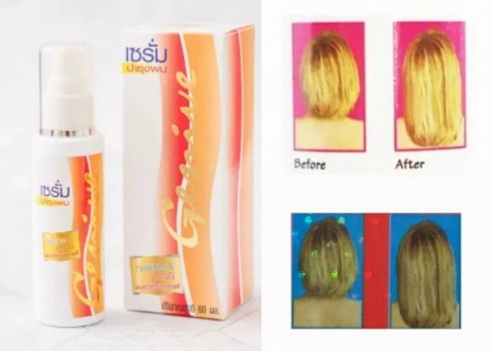 Genive Speed Long Hair Serum Growth Longer Reduce Hair Loss Regrow New 60 ml - Imagem 3 de 4