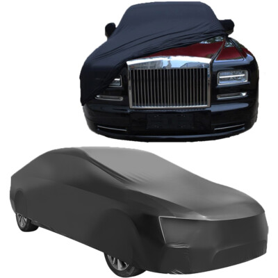 Car Cover Waterproof Indoor Satin Stretch For Rolls-Royce Ghost Base Sedan 4Door