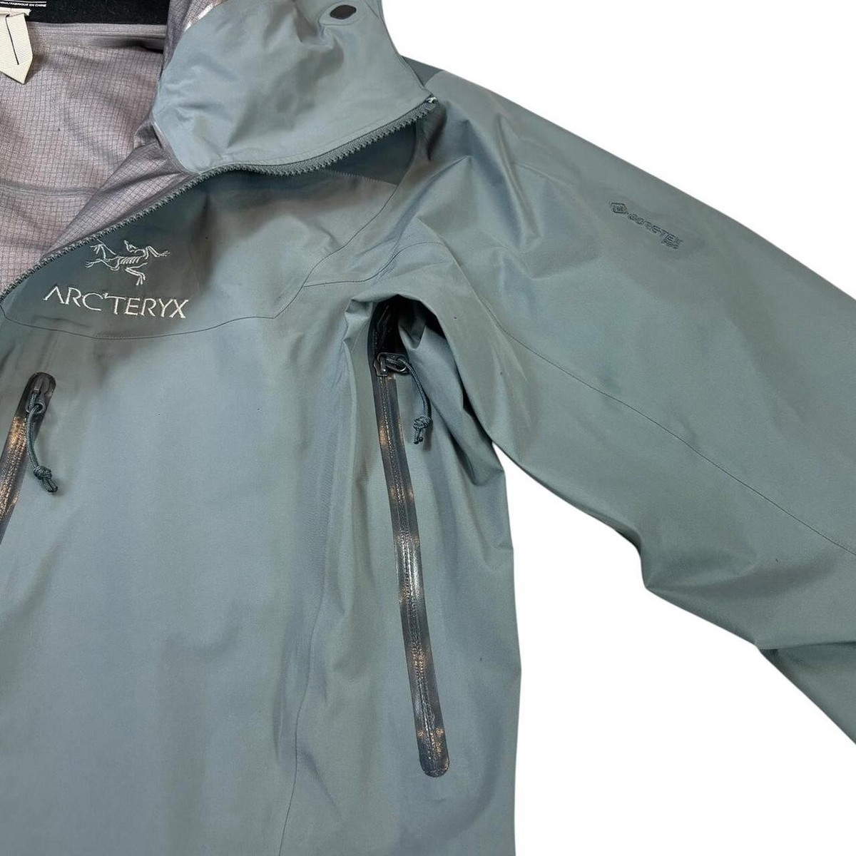 Arc'teryx Alpha AR Gore-Tex two tone grey jacket | eBay UK