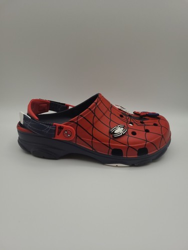 Crocs Marvel Spider-Man Men's Size 10 All Terrain Clog 208782-410 Women’s 12 New - Picture 6 of 8
