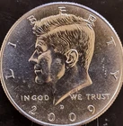 JFK HALF DOLLAR - 2009 D - VERY LOW MINTAGE - NIFC - UNC- FREE SHIPPING