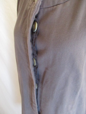 Manteau / Tunique Comptoir Des Cotonniers Tafari - Taille 36 - Couleur Grise - 100% Coton - Occasion Très Bon état