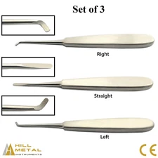 Warwick James Elevator Kit Surgical Root Elevators Dental Tooth Extraction Tools