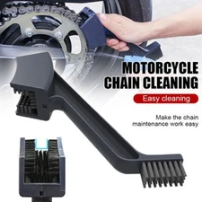 Motorcycle Bike Chain Clean Brush Gear Chain Brush Rim Care Tire Cleaning Brush.