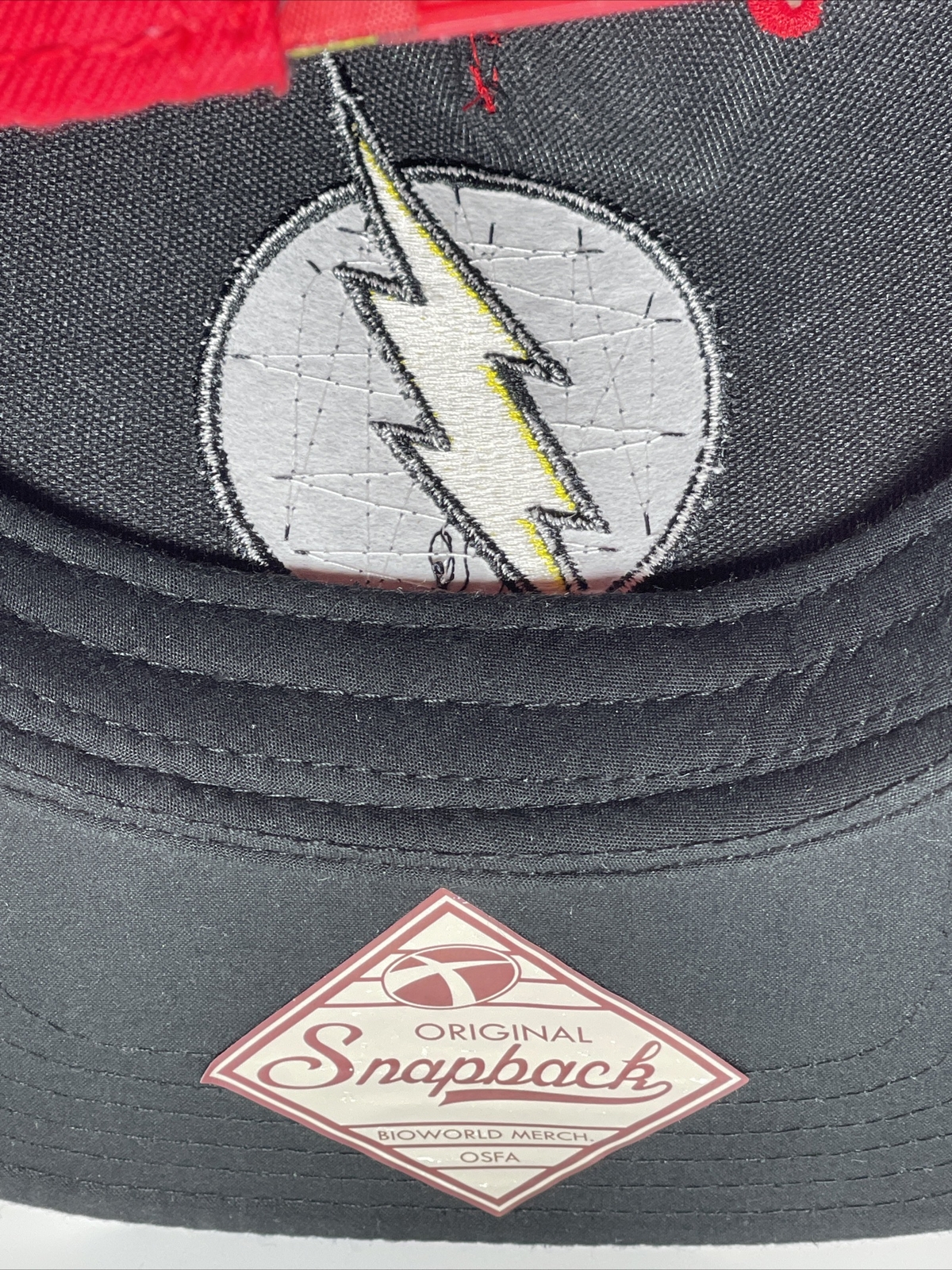 Flash DC Comics Hat Comic Graphic Print Snapback - image 12