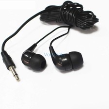 100 Pack Bulk Earbuds Headphones Classroom Student Testing Libraries Mono Plug 
