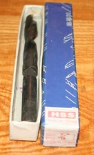 Import Drill Bits with Turned-Down 1/2" Shanks. 17/32 - 15/16" High Speed Steel