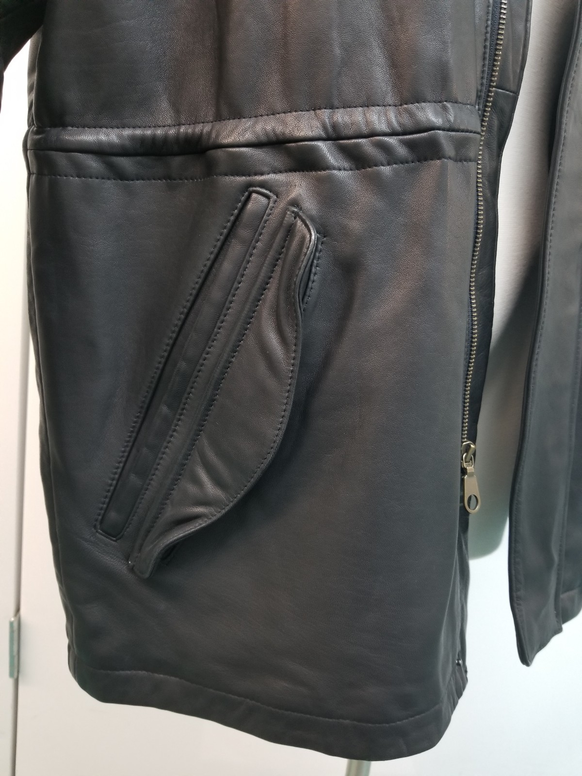 Robert Comstock Endurance Leather Glove Jacket Size 4… Gem