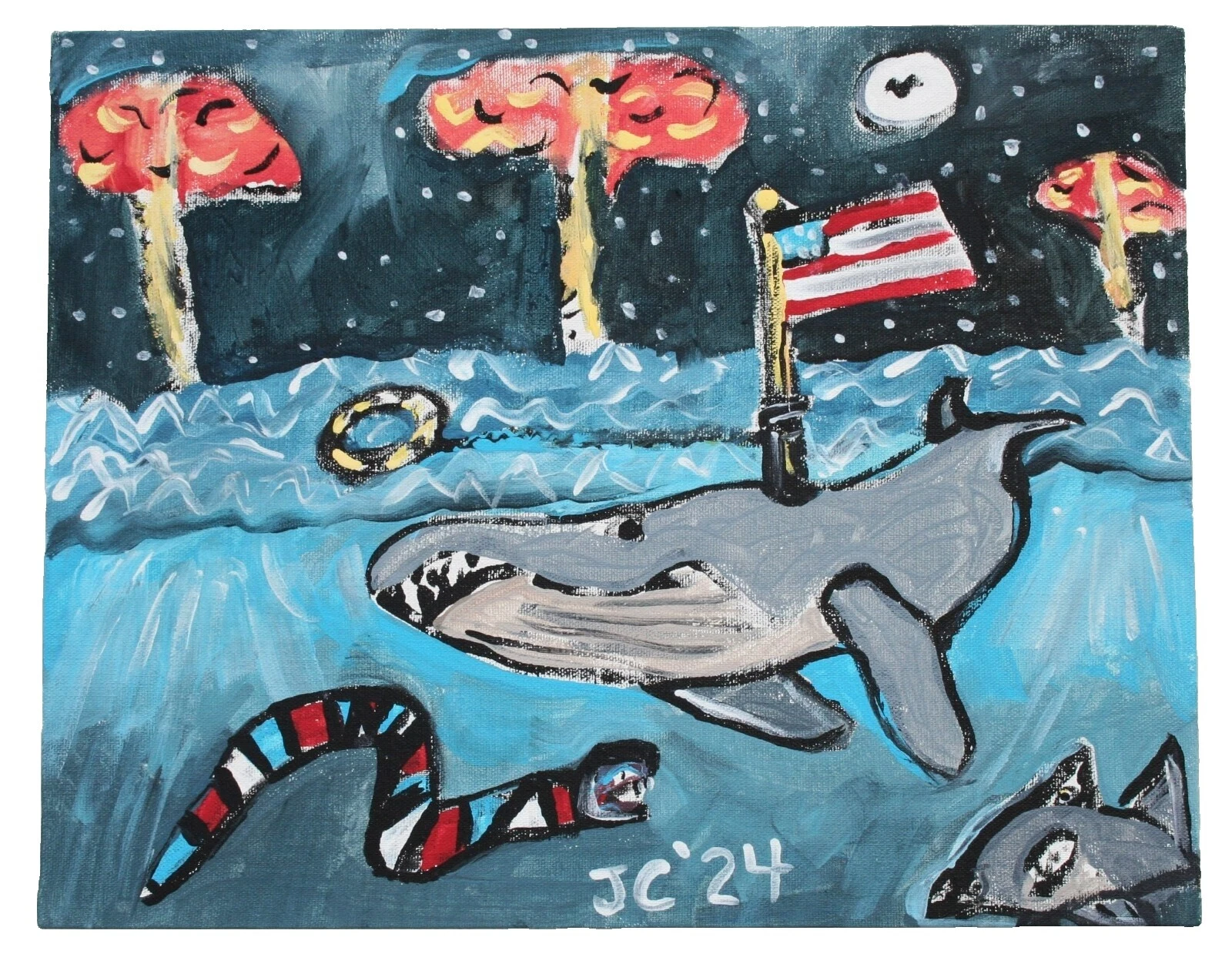 Pinturas de arte político