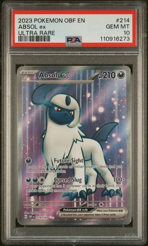 Absol ex graded PSA 10 for sale on eBay