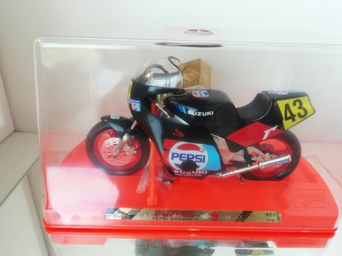 Guiloy Suzuki Pepsi Schwantz Bike Black In Box 1:10 - Foto 12 di 12
