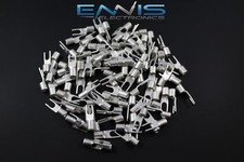 10-12 GAUGE 25 PK UNINSULATED/NON INSULATED SPADE 8 TERMINAL CONNECTOR CRIMP