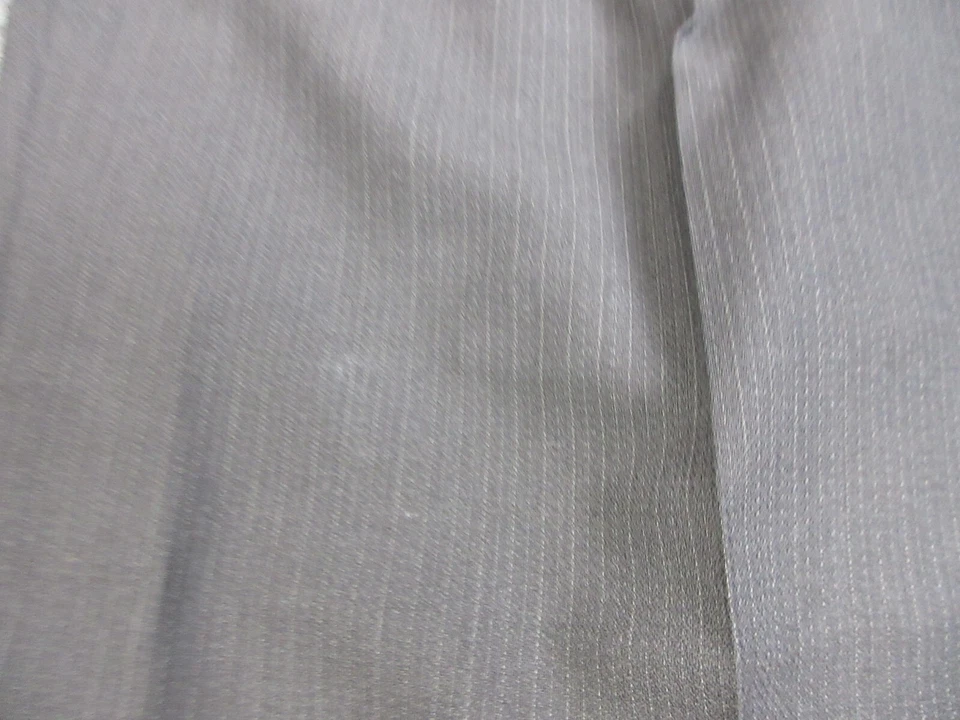 Zanella Pants Mens 32 Gray Slacks Dress Pleated Wool Cuffed Italy 32X29 - Image 4 of 4