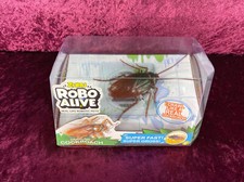 ZURU ROBO ALIVE Crawling Cockroach Super Fast Super Gross Toy Roach Collect
