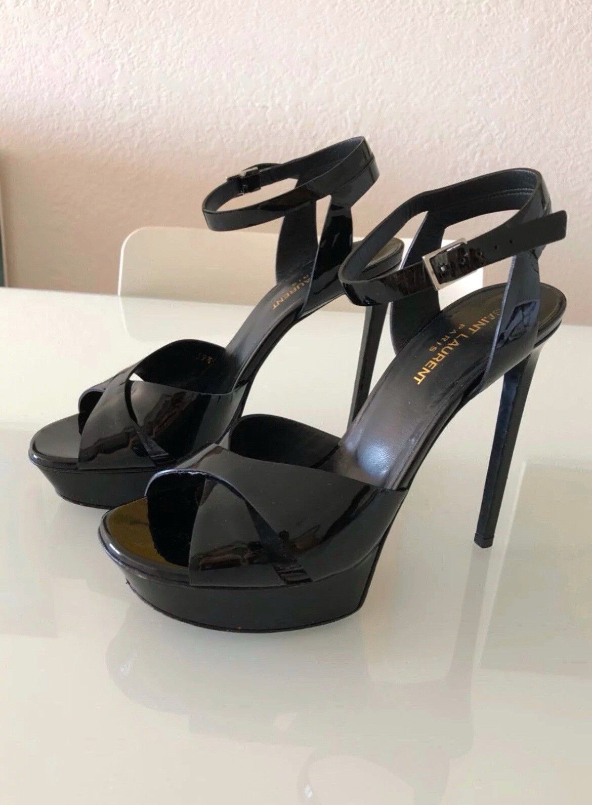 SAINT LAURENT Tacchi alti Ysl taglia 39