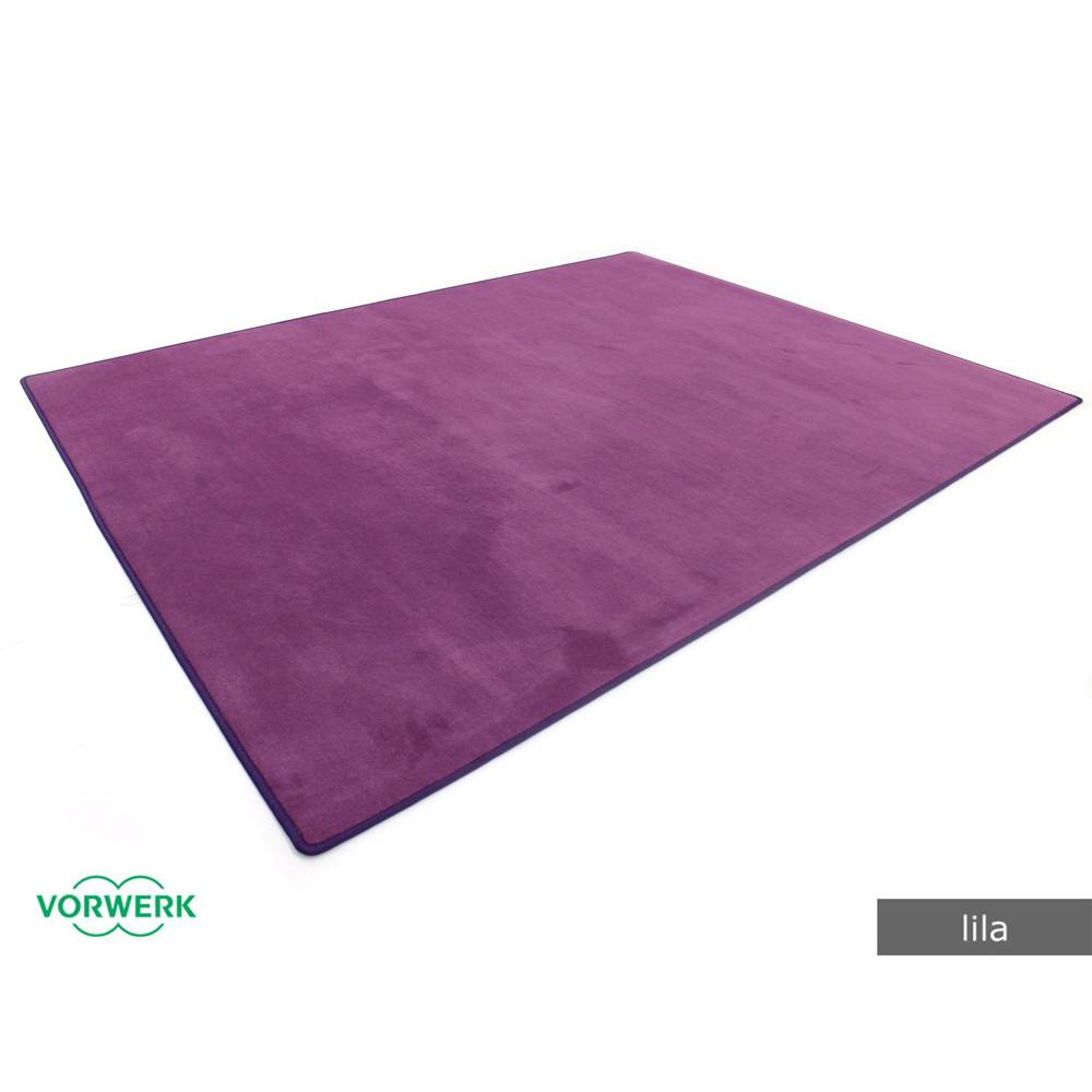 Bijou Uni Lila Kettel Teppich 200x250 Cm Vorwerk Mobel Wohnen