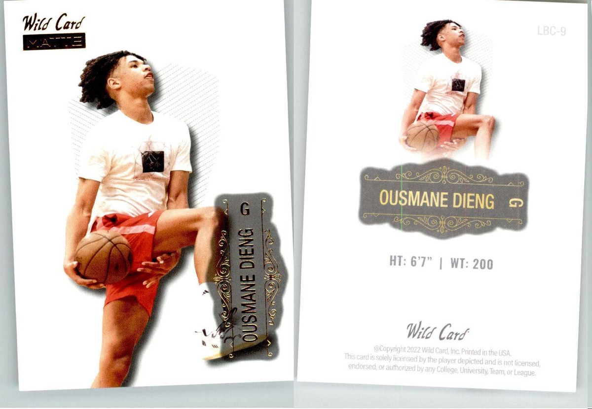 世界に1枚】Ousmane Dieng Gold Vinyl RC 1of11of1】Ousmane