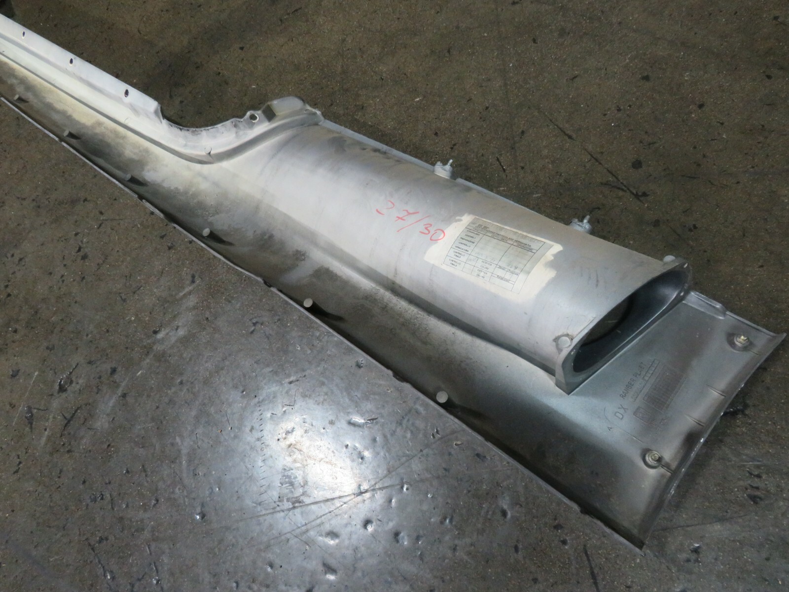 Ferrari 360, RH, Right, Rocker Panel, Used, Damaged, P/N 66099410