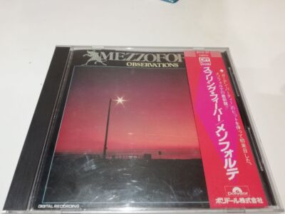 MEZZOFORTE| Observations JAPAN CD 3112-31 1984 OBI s13480 | eBay