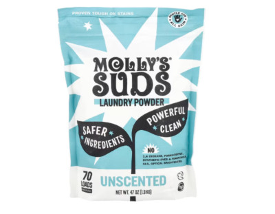 Molly's Suds, Laundry Powder, Waschpulver, duftneutral, 1,3 kg
