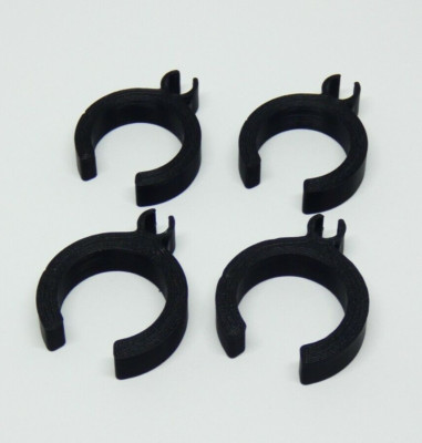Clips (4 Stück) Spiralkabel für MINELAB Equinox 600 oder 800