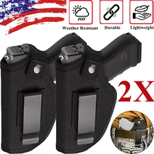 2-PACK Gun Holster Tactical Concealed Left/Right Hand IWB OWB Belt Carry Pistol