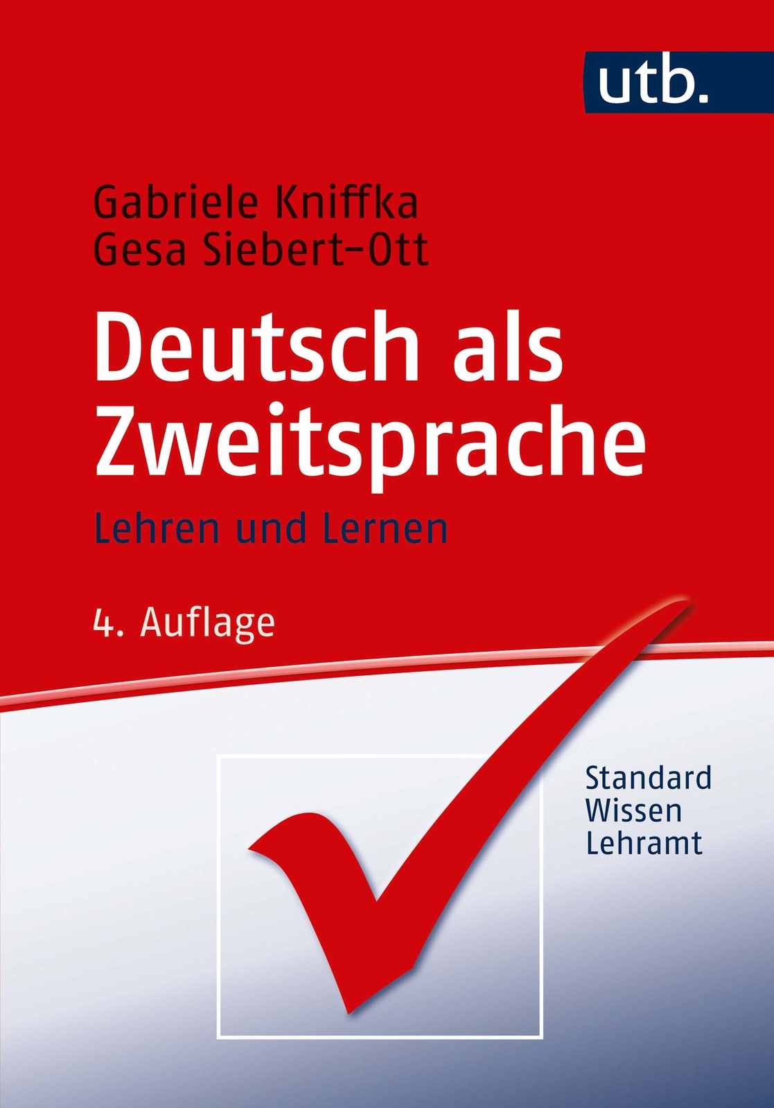 Thumbnail - Gabriele Kniffka; Gesa Siebert-ott / Deutsch Als Zweitsprache