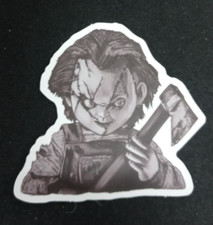 Child's Play Chucky Horror Movie Sticker 2.25"x2.25" I