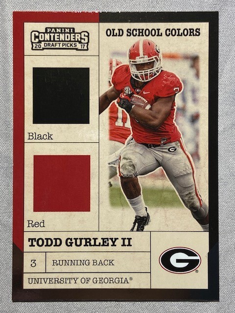 2017 Panini Contenders Draft Picks - Old School Colors #10 Todd Gurley II