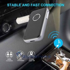 Bluetooth Adaptador Inalambrico Receptor de Audio Est reo de 3,5 mm AUX Casa Car
