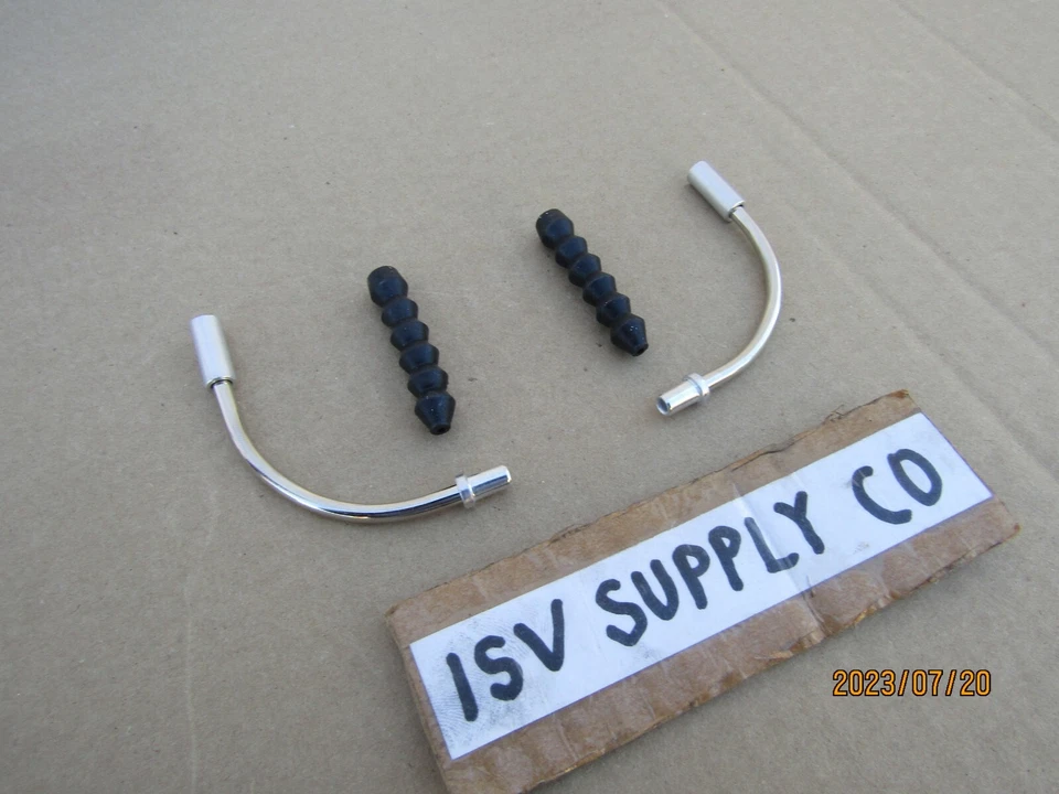 2 CONJUNTOS BICICLETA MTB BICICLETA DE CARRETERA V FRENO FIDEOS TUBO TUBOS CABLE GUÍA, PROTECTOR. Foto 2 de 3