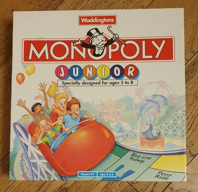 Monopoly Junior 1996 Edition. Ersatzteile (aus Menü auswählen)