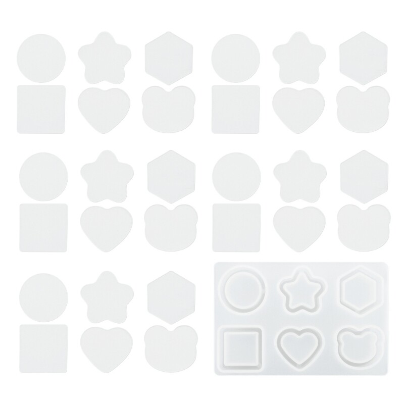 Crystal Epoxy Resin Moulds Silicone Storage Box Moulds Small Shaped