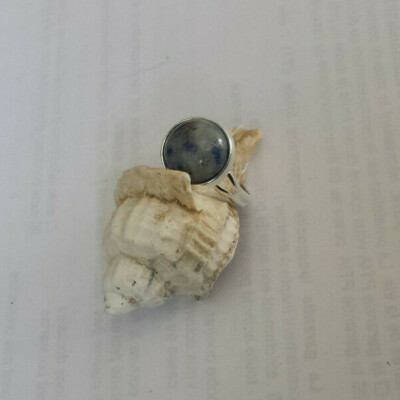 verstellbarer Ring Sodalith Neu Unikat Kreation