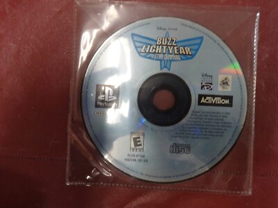 Buzz Lightyear of Star Command (Sony PlayStation 1, 2000) PS1 Disc Only