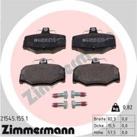 Zimmermann BremsbeläGe Bremsbelegsatz Hinten FüR Nissan Almera Tino