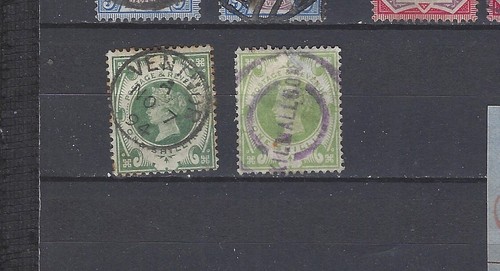 GREAT BRITAIN-1887-VICTORIA ISSUE-SELECTION-U-F-VF-BETTER-#GB2 - Picture 2 of 2
