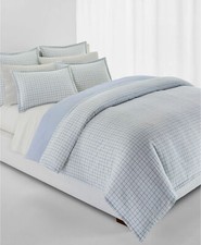 Lauren Ralph Lauren Millerton Plaid Flannel 3.-Pc King Duvet Cover Set 350