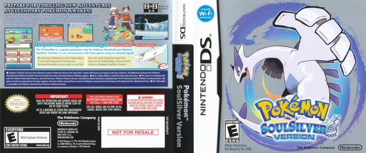 正規品 ポケモン ソウルシルバー Pokemon Soulsilver 欧州版 51HwT9BnvtL.jpg_BO30,255,255,