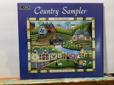 Lang Companies Country Sampler Cheryl Bartley Signed 2022 Wall Calendar NEW