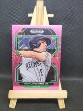 GUY LIPSCOMB JR PINK VELOCITY PRIZM 2022 PRIZM DRAFT PICKS GUARDIANS #PDP151