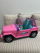 Mattel 2019 Barbie Safari Jeep Car Vehicle Beach Buggy