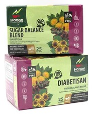 50 Tea Bags Diabetisan Sugar Balance Blend Tea Bags 2 Boxes Hanan