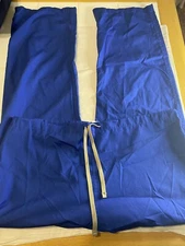EWC Medical Uniform Scrub Bottom Blue Medium